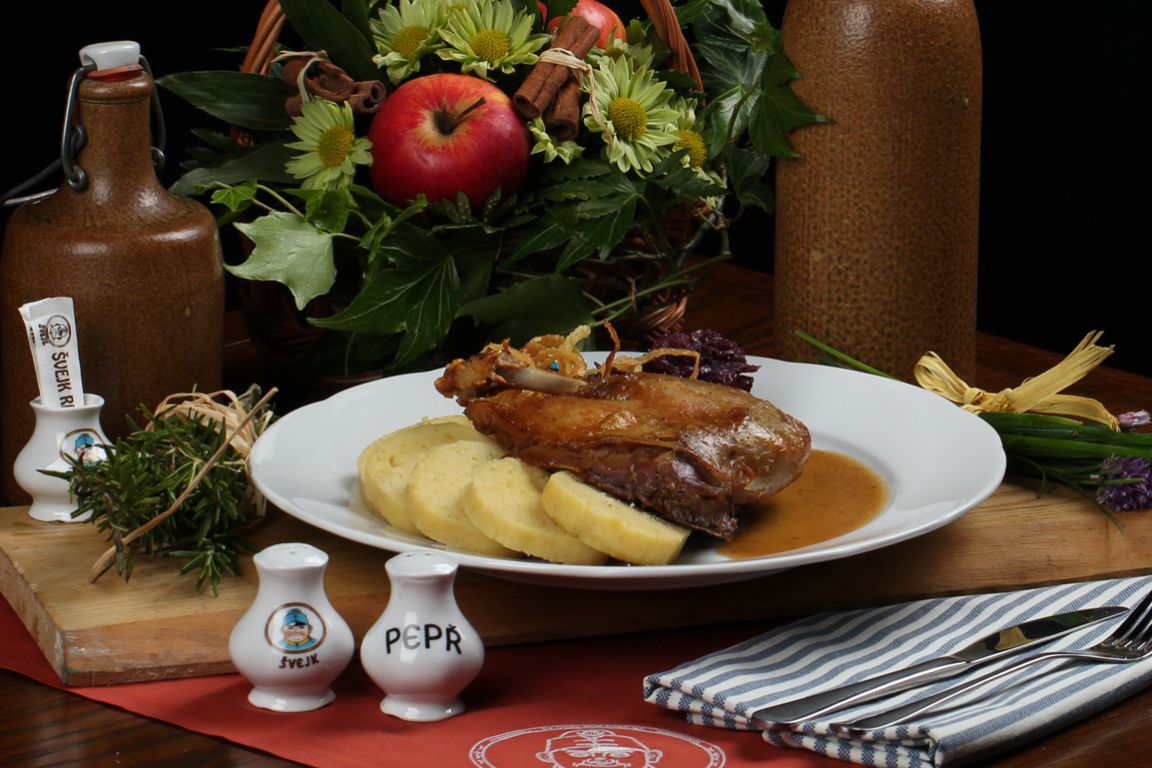 Jídla v restauraci 
